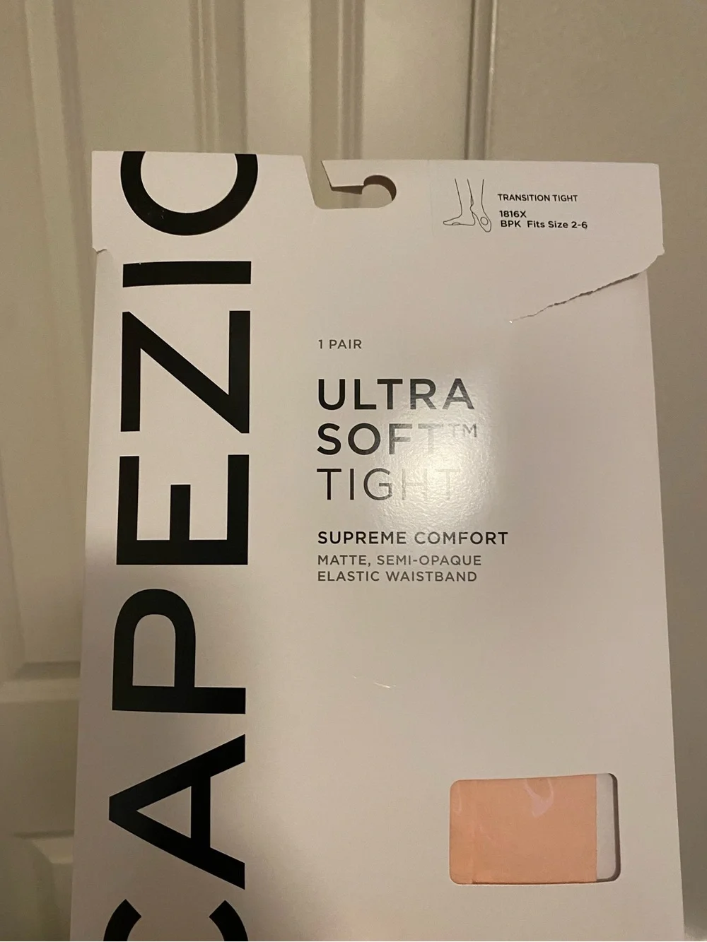 Capezio Ultra Soft Tights - 2-6 Ballet Pink
